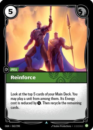 Reinforce (062) Foil - Origins