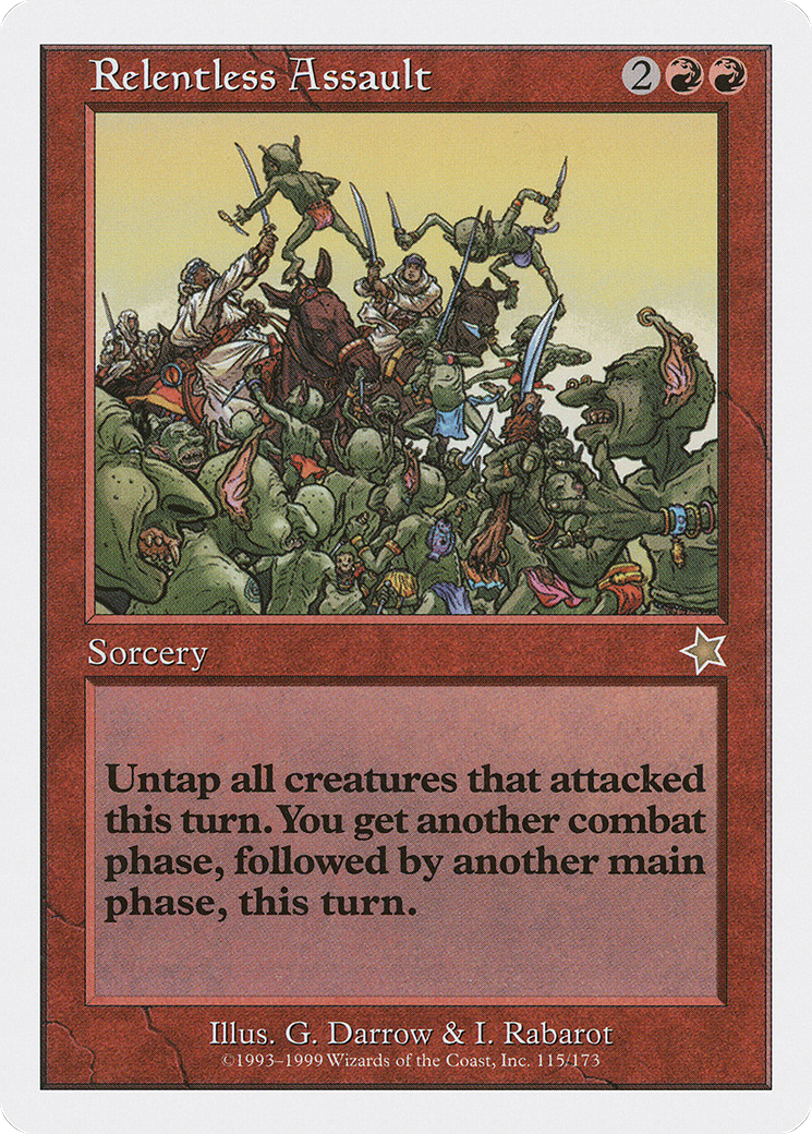 Relentless Assault (115) - Starter 1999