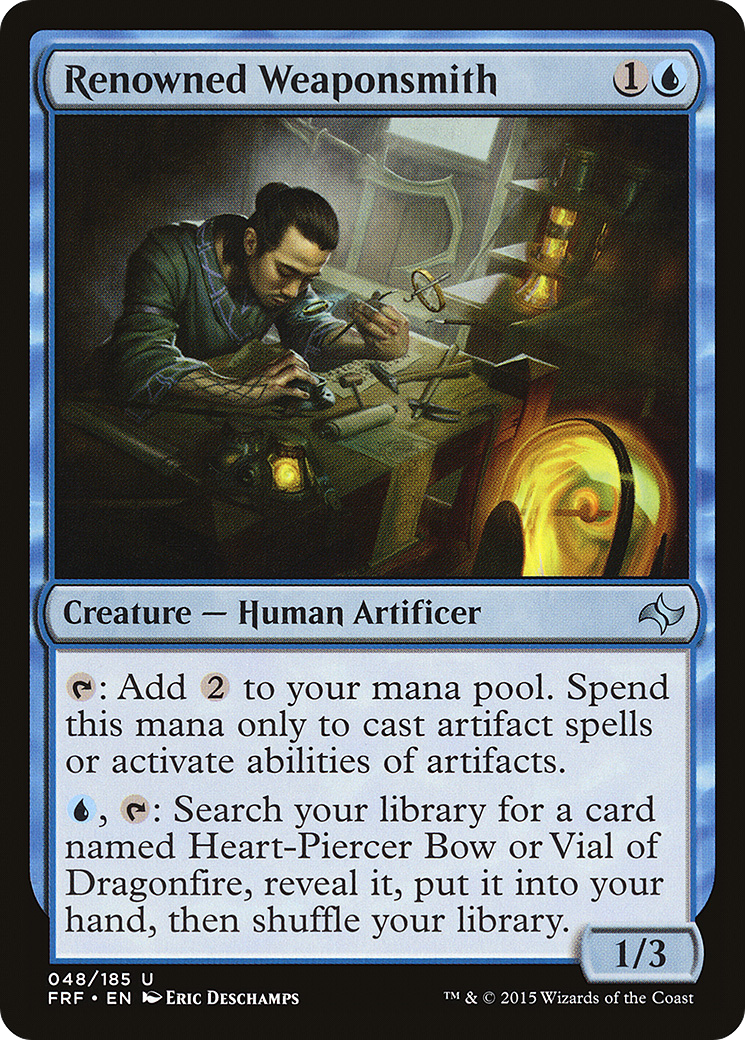 Renowned Weaponsmith (048) Foil - Fate Reforged