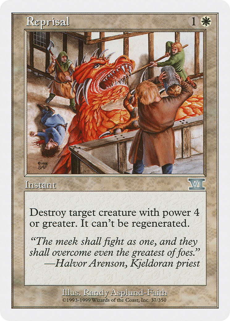 Reprisal (037) - Classic Sixth Edition