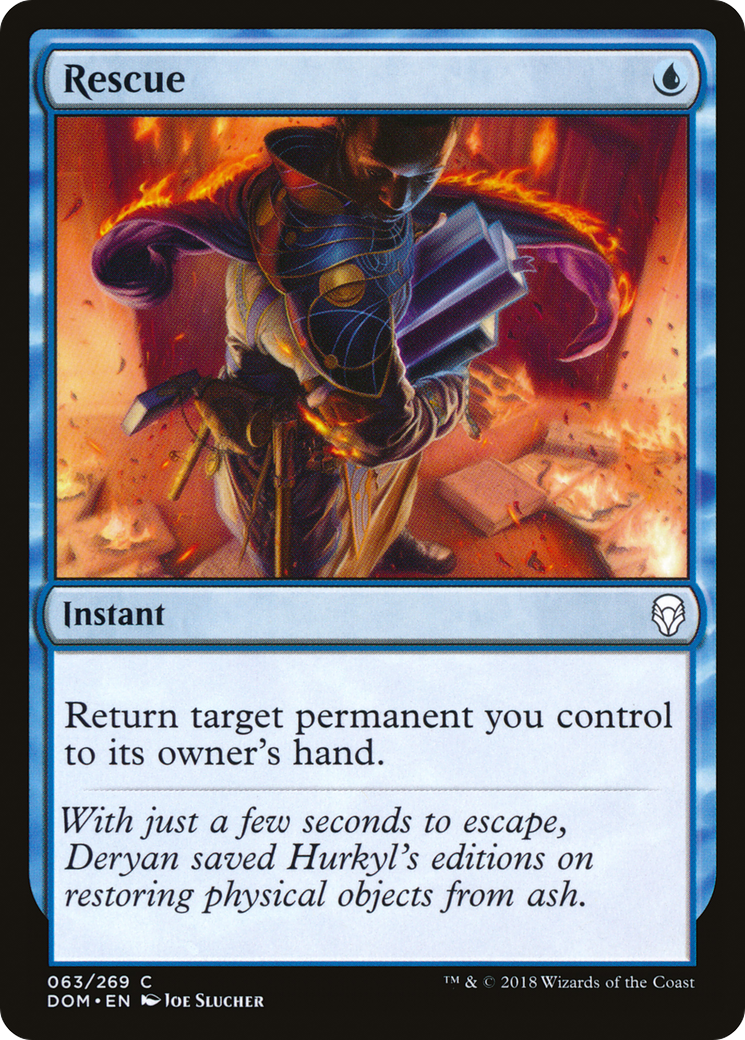 Rescue (063) - Dominaria Foil