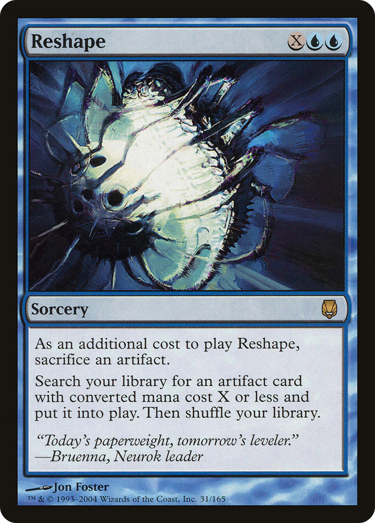 Reshape (031) Foil - Darksteel