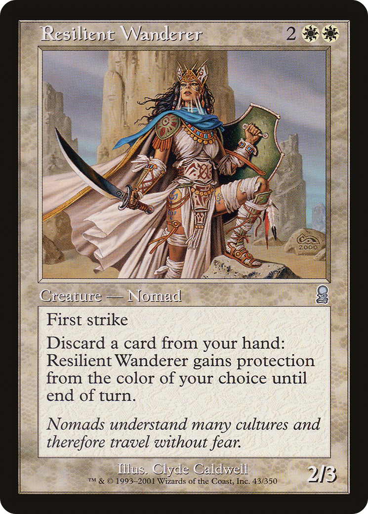 Resilient Wanderer (043) Foil - Odyssey
