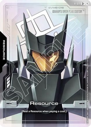 Resource (C+) (R-028) Holofoil - Steel Requiem