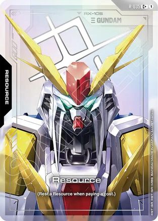Resource (C+) (R-035) Holofoil - Phantom Aria