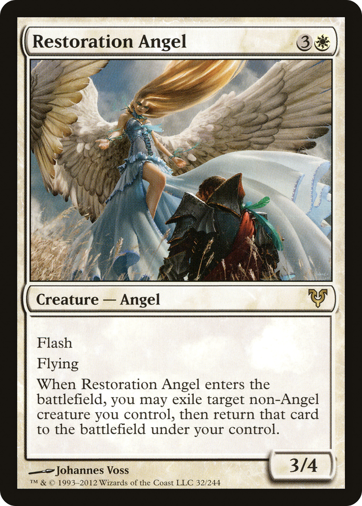 Restoration Angel (032) - Avacyn Restored