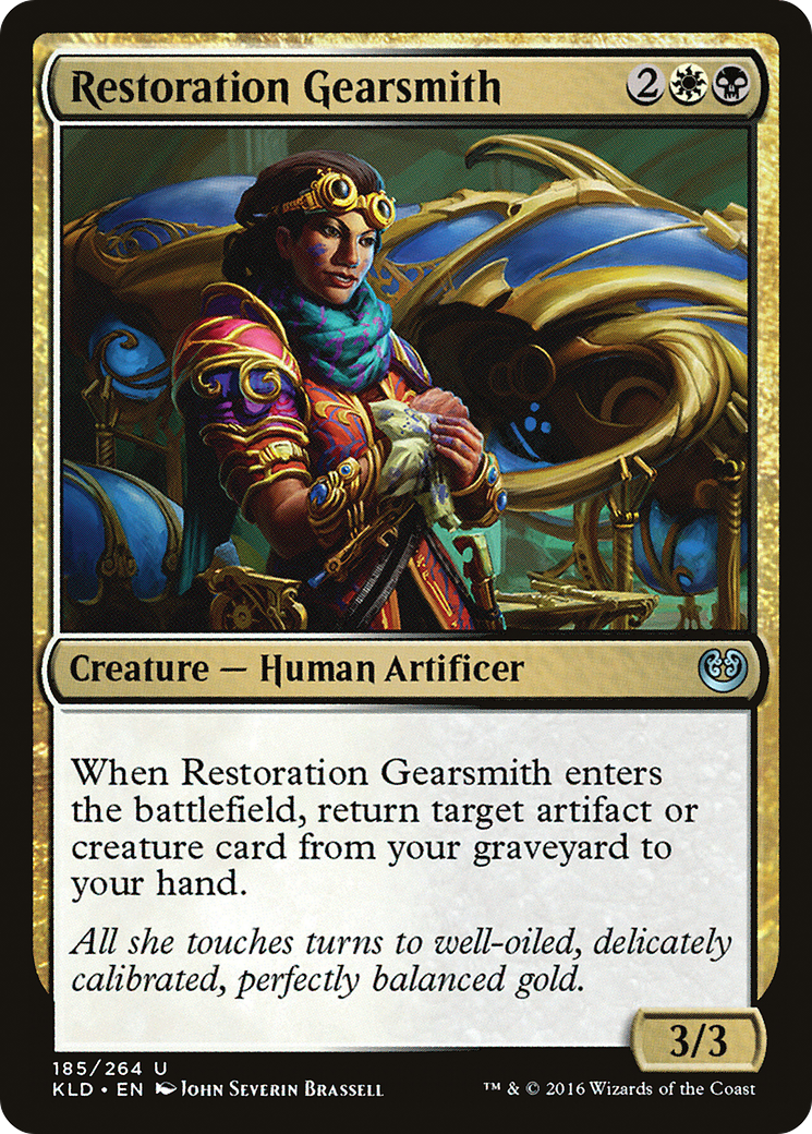 Restoration Gearsmith (185) Foil - Kaladesh