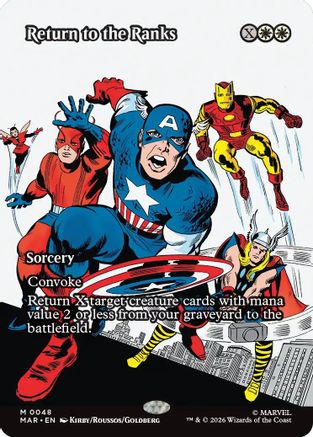 Return to the Ranks (048) - Marvel Universe