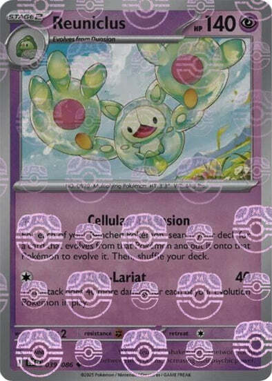 Reuniclus (Master Ball Pattern) (39) Reverse Holofoil - Black Bolt