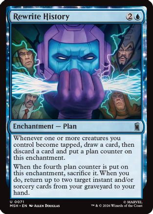 Rewrite History (071) Foil - Marvel Super Heroes