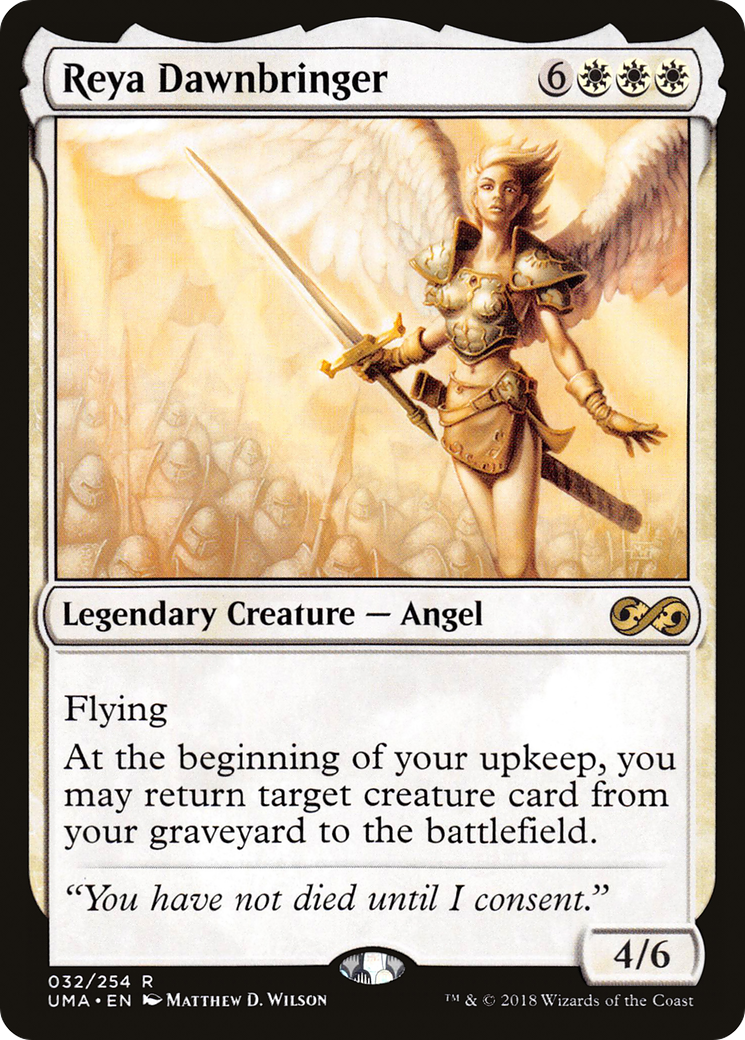 Reya Dawnbringer (032) - Ultimate Masters Foil