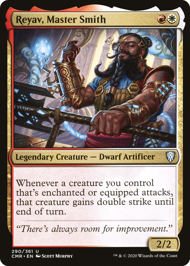 Reyav, Master Smith (290) - Commander Legends Foil