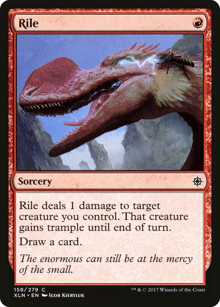 Rile (158) Foil - Ixalan