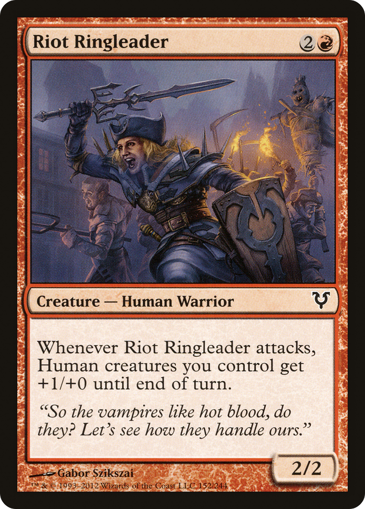 Riot Ringleader (152) Foil - Avacyn Restored
