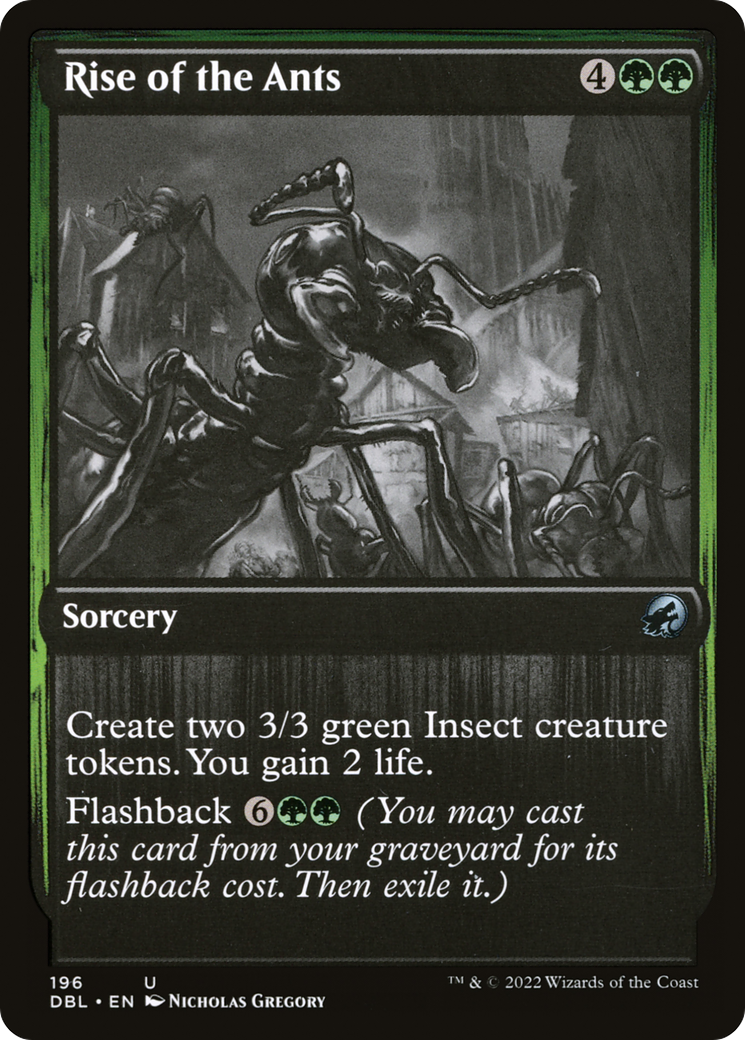 Rise of the Ants (196) - Innistrad: Double Feature Foil