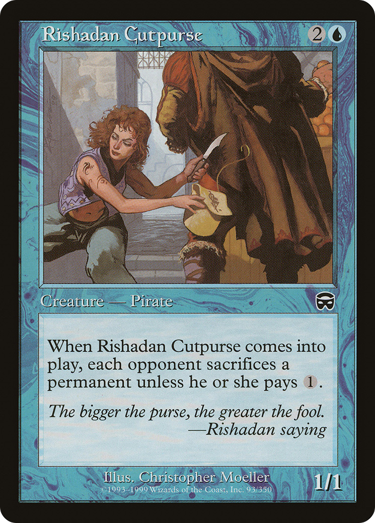 Rishadan Cutpurse (093) Foil - Mercadian Masques