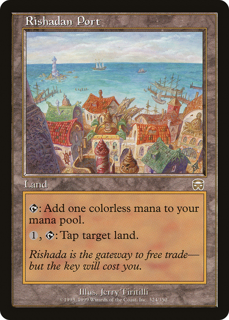 Rishadan Port (324) Foil - Mercadian Masques