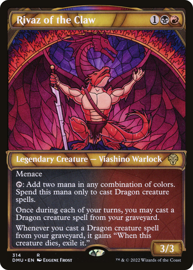 Rivaz of the Claw (Showcase) (314) - Dominaria United Foil