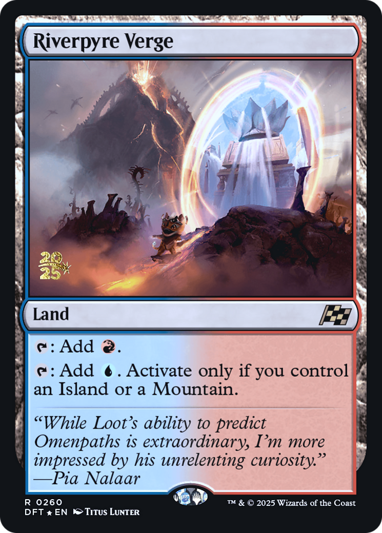 Riverpyre Verge (Prerelease) (260) Foil - Aetherdrift