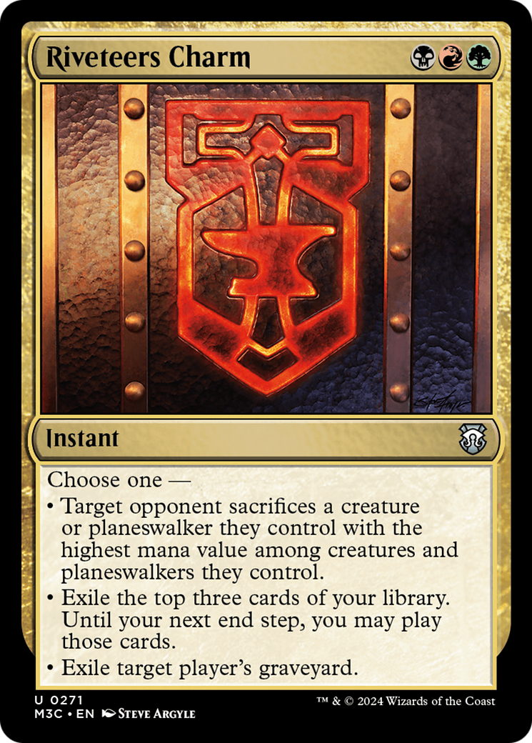 Riveteers Charm (271) - Commander: Modern Horizons 3