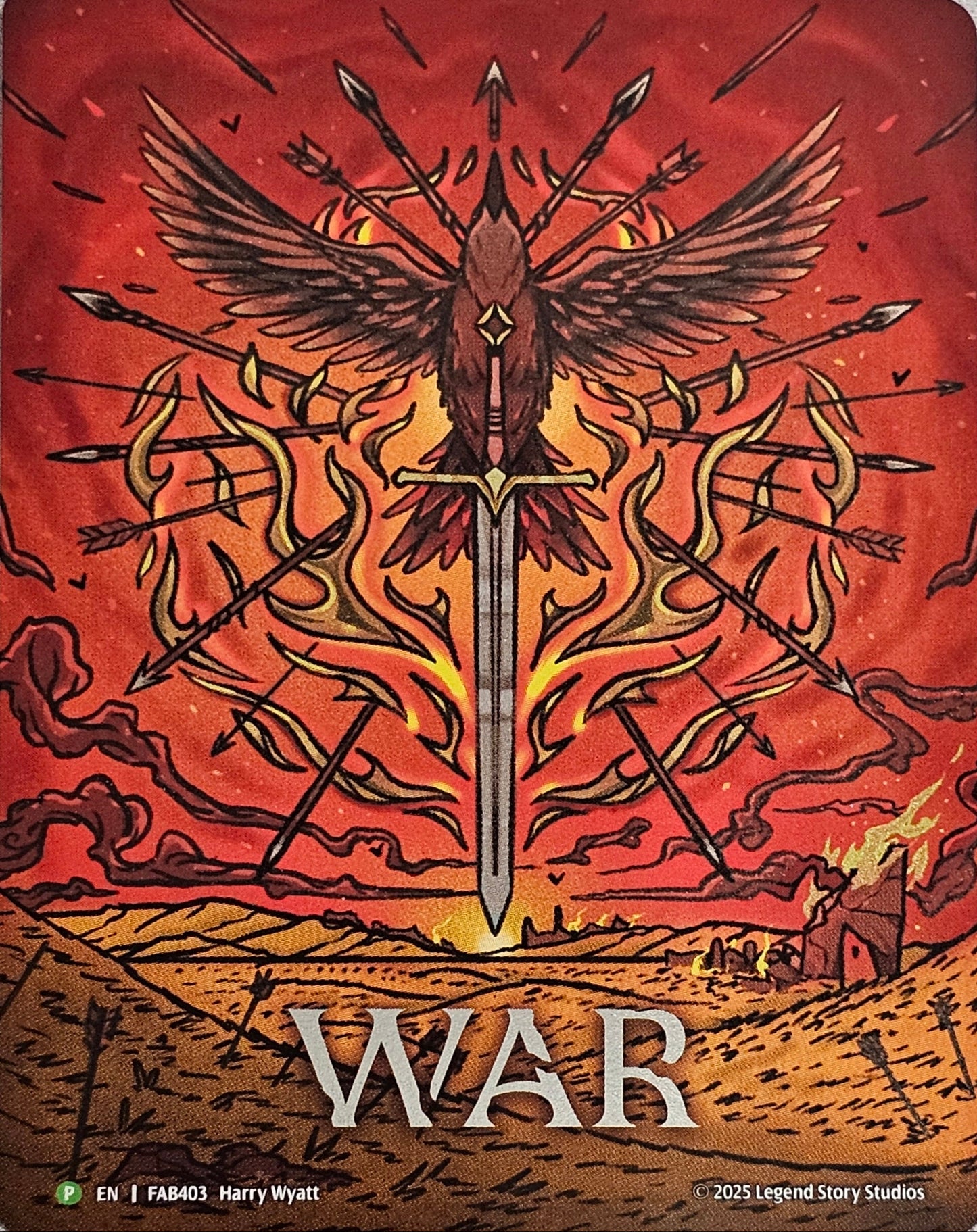 War Token (FAB403) Cold Foil - Special Use Promo