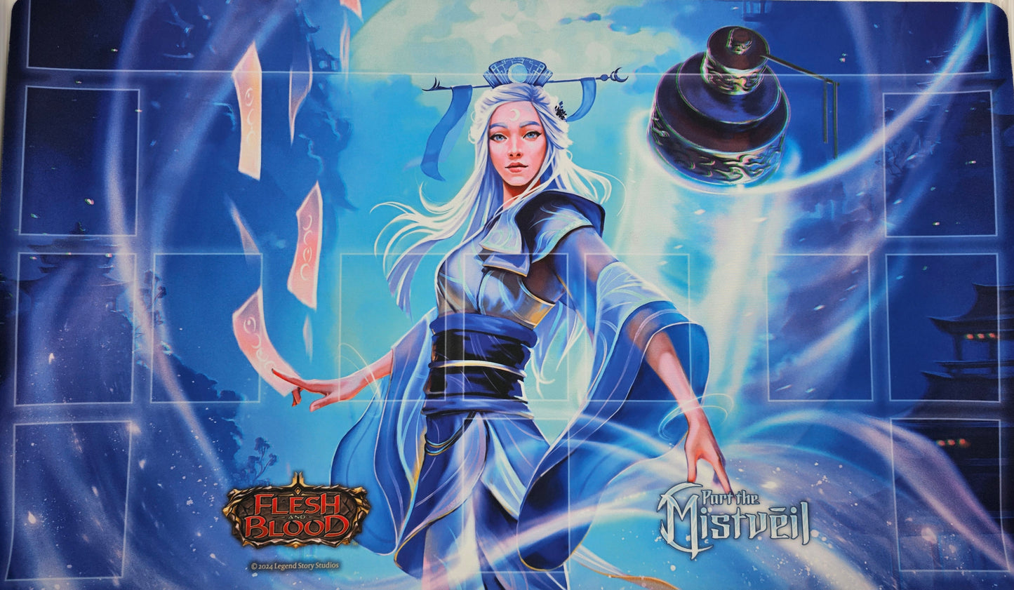 Flesh and Blood Playmat Enigma, Ledger of Ancestry