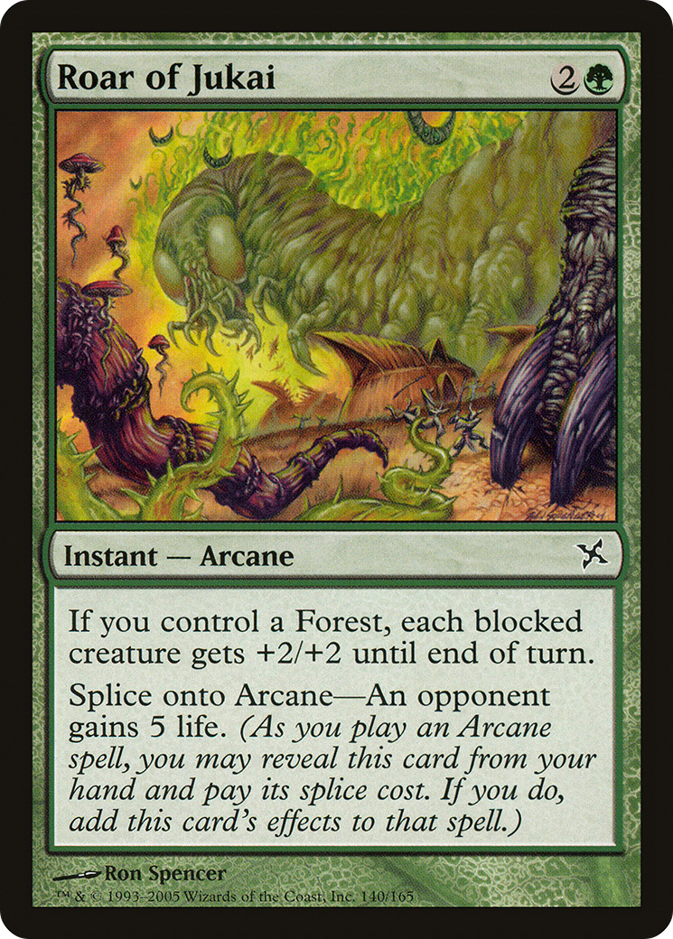 Roar of Jukai (140) - Betrayers of Kamigawa