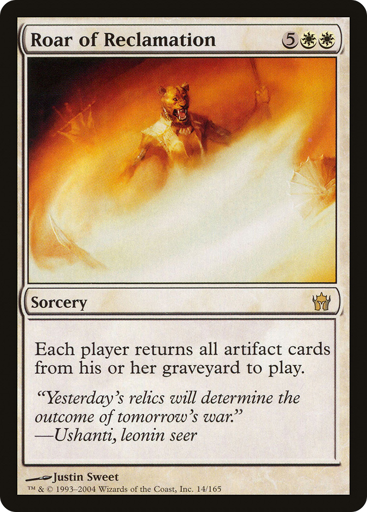 Roar of Reclamation (014) Foil - Fifth Dawn