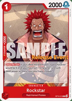 Rockstar (OP16-018) Release Event Cards