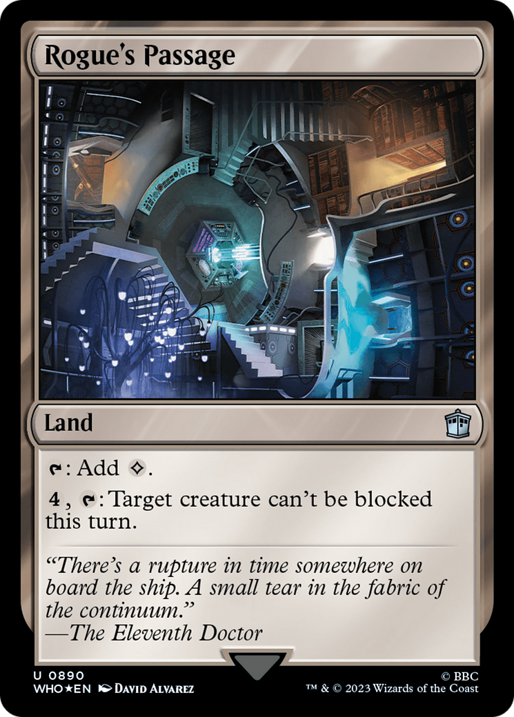 Rogue's Passage (890) Surge Foil - Doctor Who
