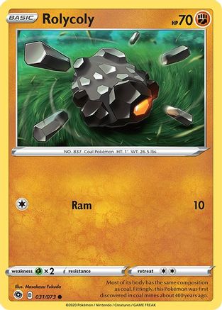 Rolycoly (31) - Champions Path