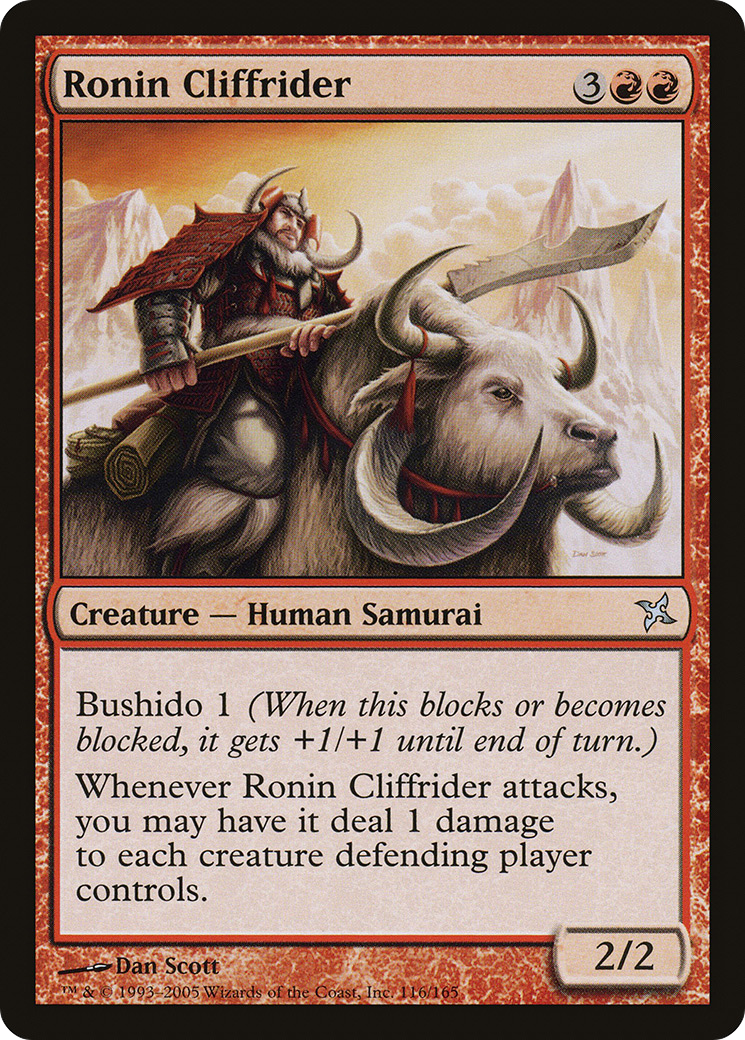 Ronin Cliffrider (116) - Betrayers of Kamigawa