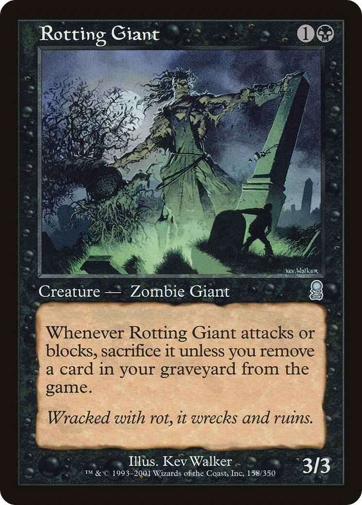 Rotting Giant (158) Foil - Odyssey