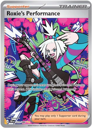 Roxie's Performance (Alternate Full Art) (121) Holofoil - Chaos Rising