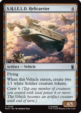 S.H.I.E.L.D. Helicarrier (249) - Marvel Super Heroes