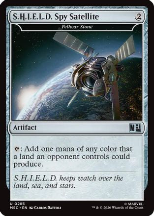 S.H.I.E.L.D. Spy Satellite – Fellwar Stone (285) - Commander: Marvel Super Heroes
