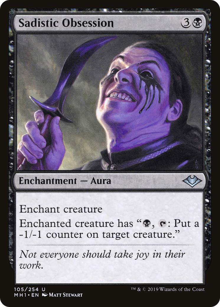 Sadistic Obsession (105) - Modern Horizons Foil