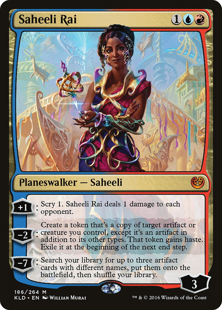 Saheeli Rai (186) Foil - Kaladesh