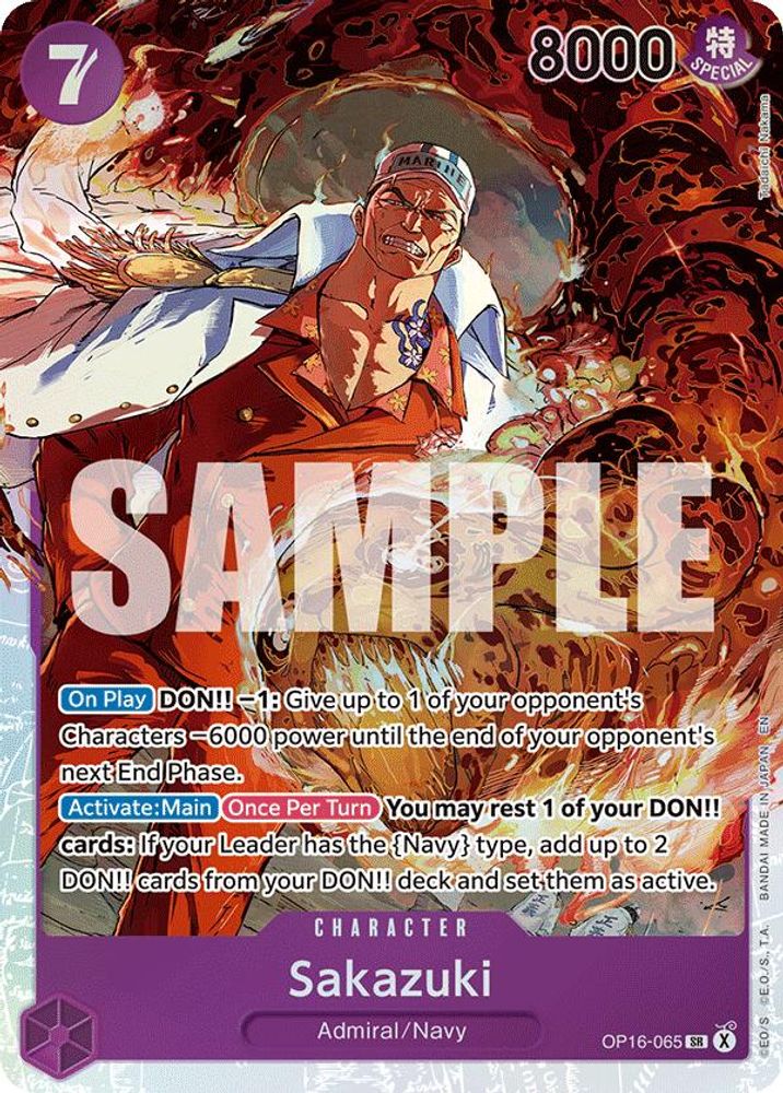 Sakazuki (OP16-065) Foil