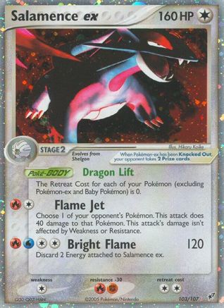 Salamence ex (103) Holofoil - Deoxys
