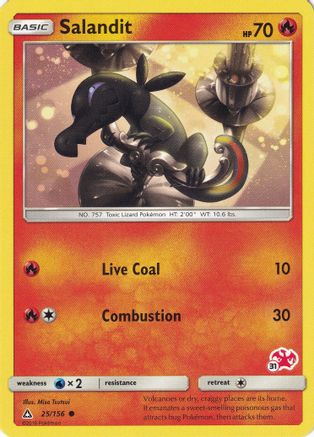 Salandit (#31 Charizard) (25) - Battle Academy