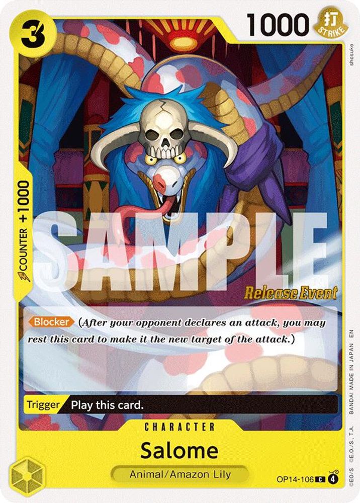 Salome (OP14-106) Release Event Cards