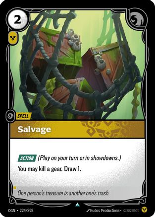 Salvage (224) - Origins