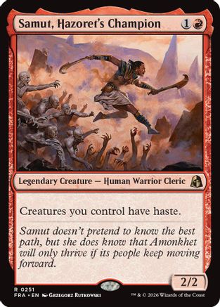 Samut, Hazoret's Champion (251) - Reality Fracture