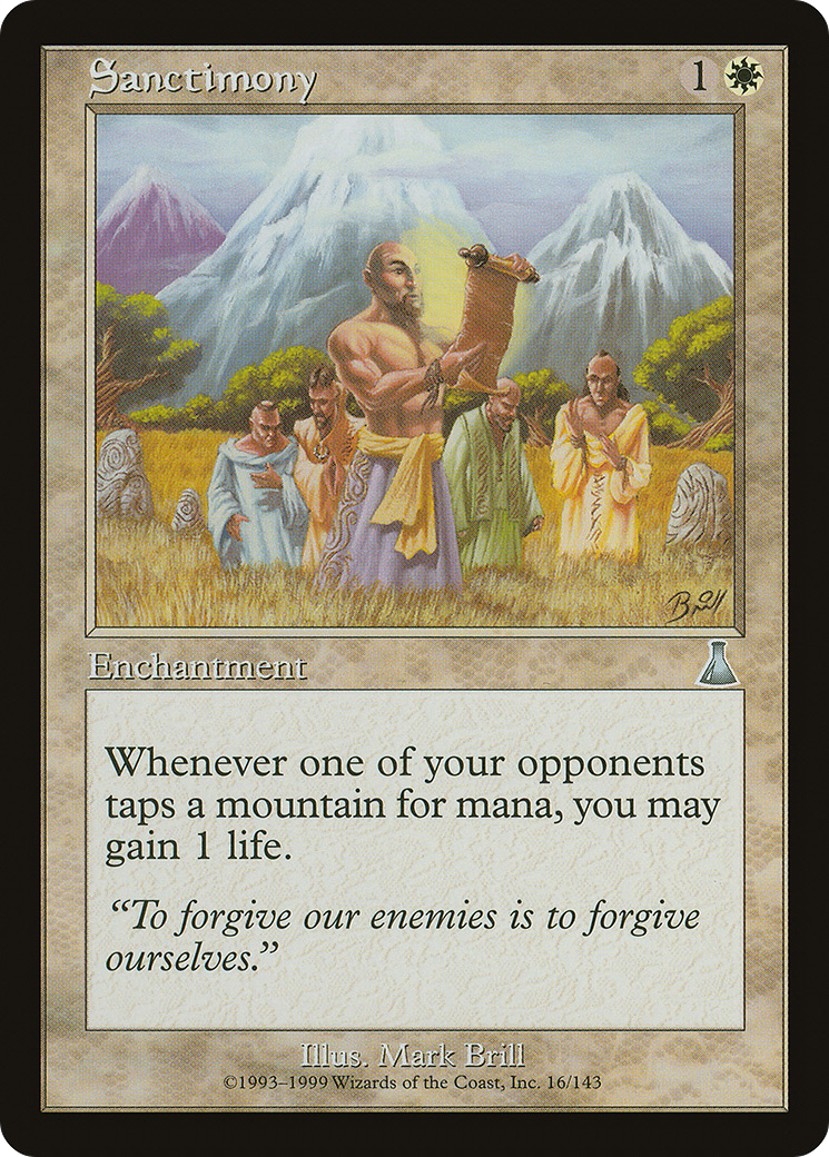 Sanctimony (016) - Urza's Destiny