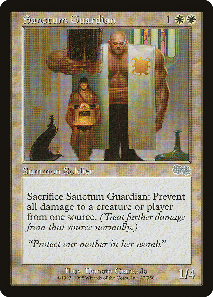 Sanctum Guardian (043) - Urza's Saga