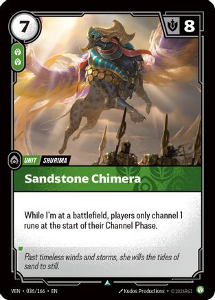 Sandstone Chimera (036) Foil - Vendetta