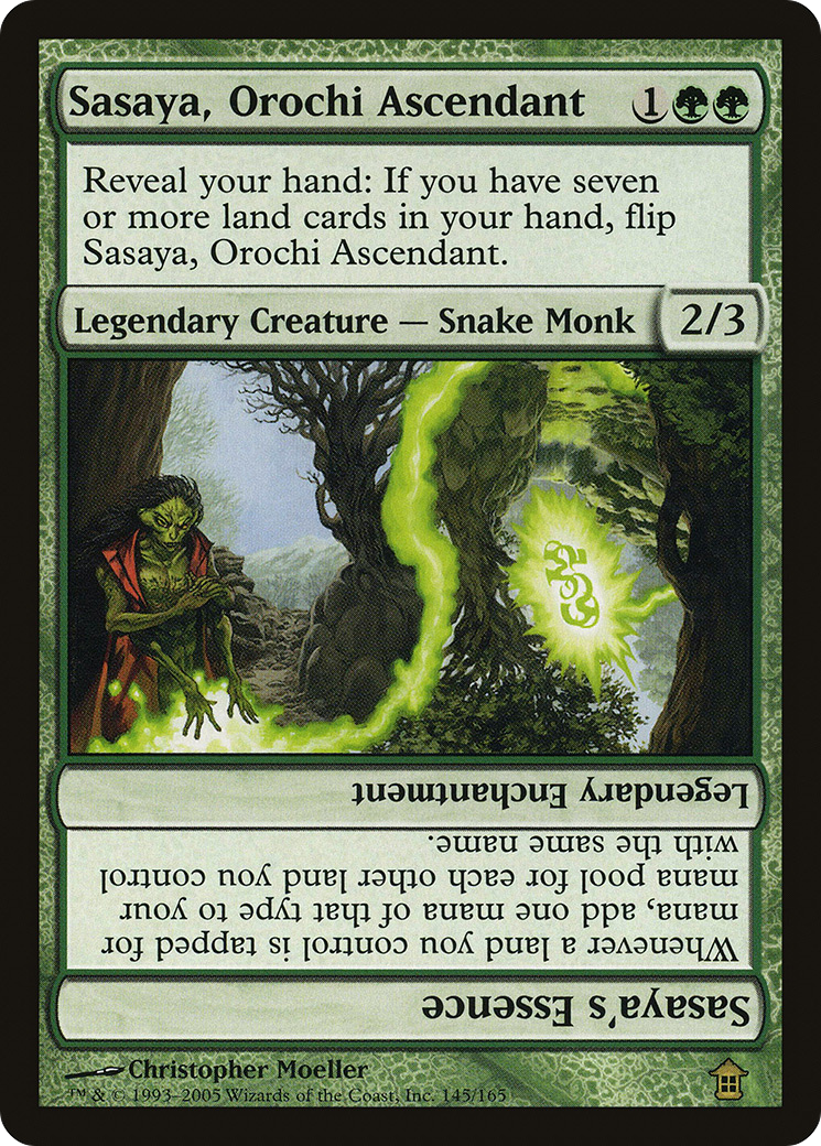 Sasaya, Orochi Ascendant // Sasaya's Essence (145) - Saviors of Kamigawa