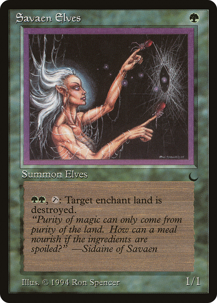 Savaen Elves - The Dark