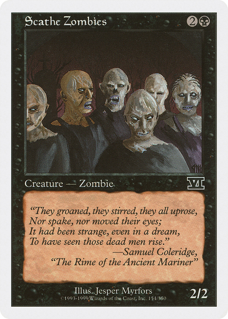 Scathe Zombies (154) - Classic Sixth Edition